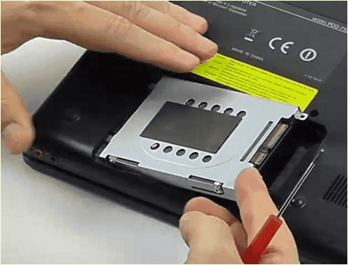 установка ssd в ноутбук