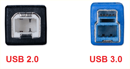 USB разъемы на принтере