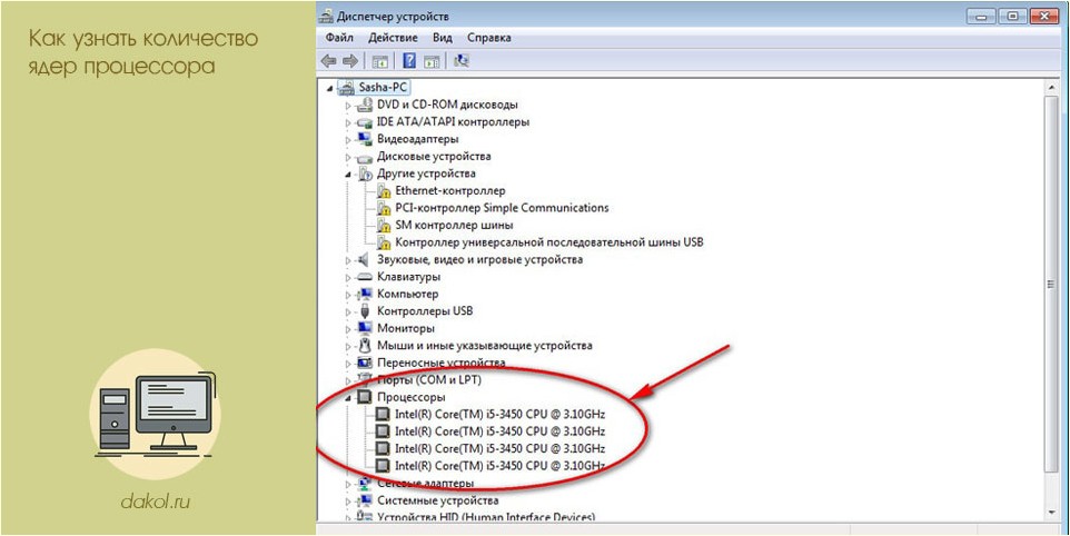 узнать, количество, ядро, процессора, comp-security wp-content