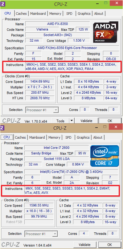 программа CPU-Z