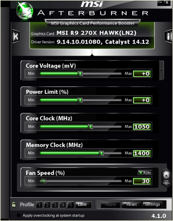 MSI Afterburner