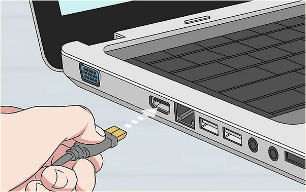 подключение ноутбука через HDMI