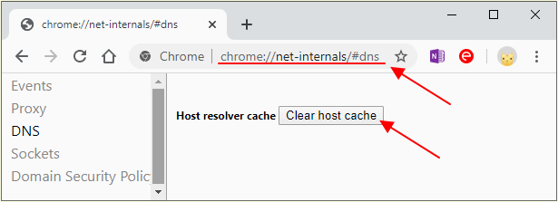 очистка кэша DNS в браузере очистка кэша DNS в браузере