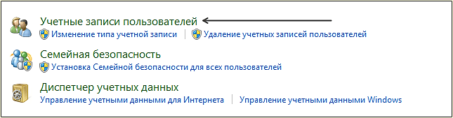 как изменить имя пользователя в панели управления