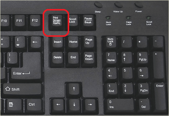клавиша PrintScreen