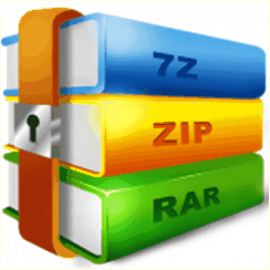 форматы ZIP, RAR и 7z форматы ZIP, RAR и 7z