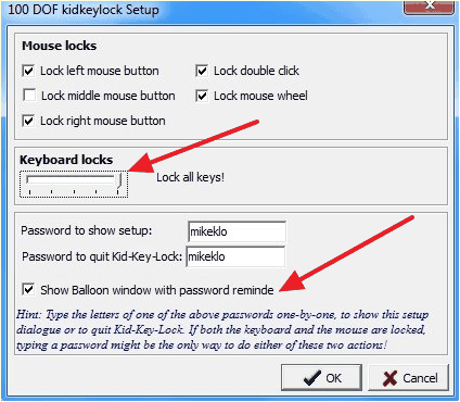 программа Kid Key Lock